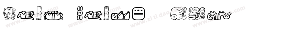 Line Dings (BRK)字体转换